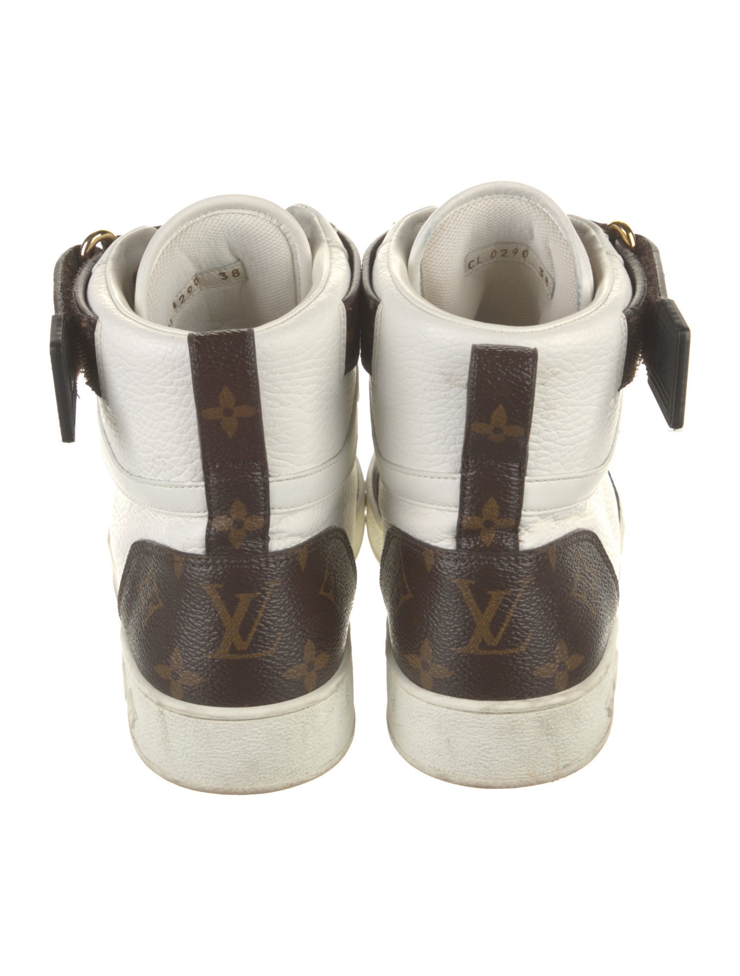 Louis Vuitton LV Monogram Leather Sneakers